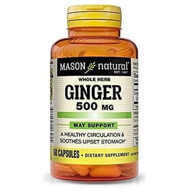 MASON GINGER 500MG X60 CAPS