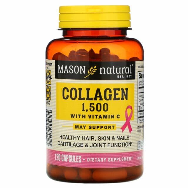 MASON COLLAGEN 1500MG WITH VITAMIN C X 120 CAPS