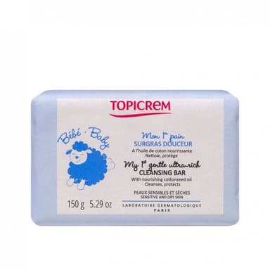 TOPICREM BABY CLEANSING BAR 150G