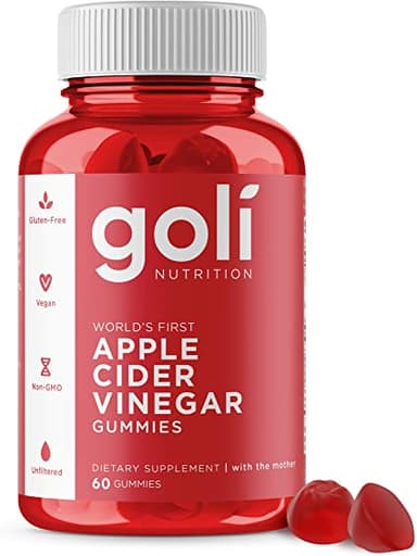 GOLI APPLE CIDER VINEGAR GUMMIES X60