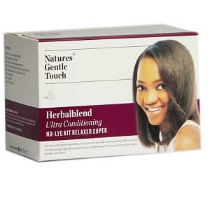 NATURES GENTLE TOUCH HERBALBLEND ULTRA CONDITIONING NO-LYE KIT RELAXER SUPER
