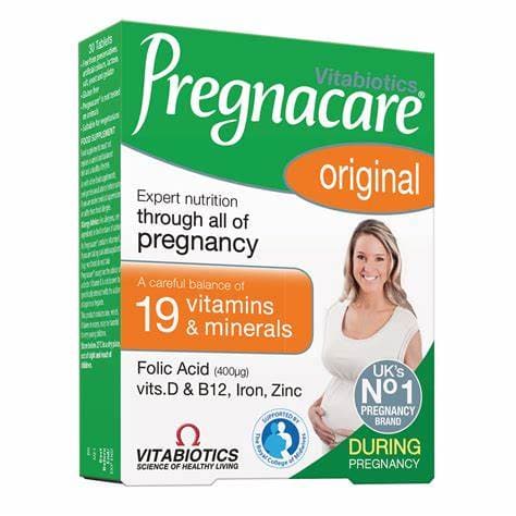 PREGNACARE ORIGINAL X 30 TABS