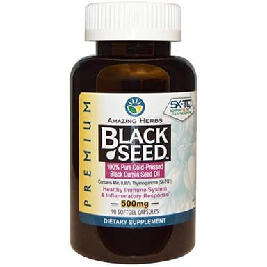 AMAZING HERBS BLACK SEED CAPSULES