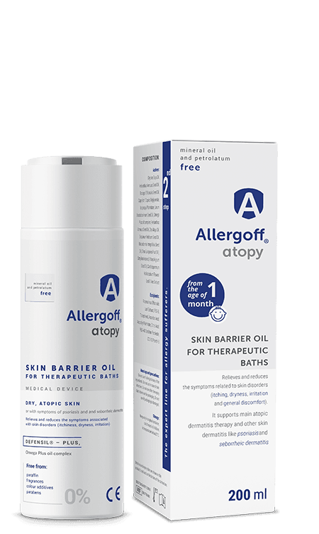 ALLERGOFF® SKIN BARRIER OIL FOR THERAPEUTIC BATHS 200ml
