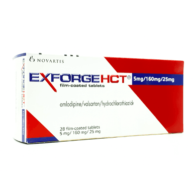 EXFORGE HCT 5/160/25MG X 28 TABS