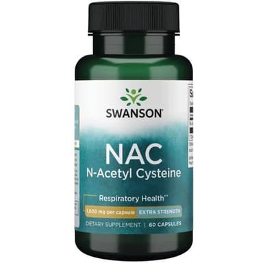Swanson N-Acetyl cysteine 60 capsules