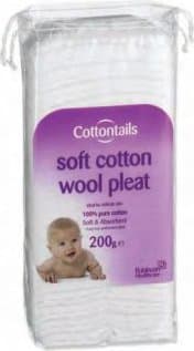 COTTON TAILS COTTON WOOL PLEAT 200G