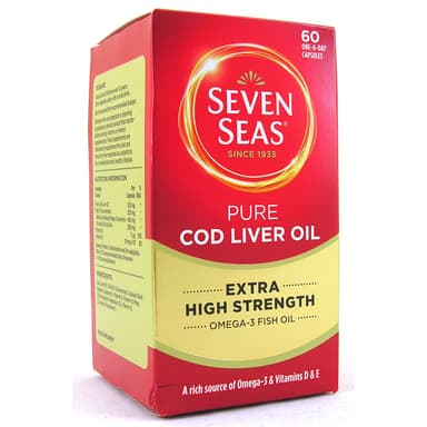 SEVEN SEAS EXTRA HIGH STRENGTH COD LIVER OIL