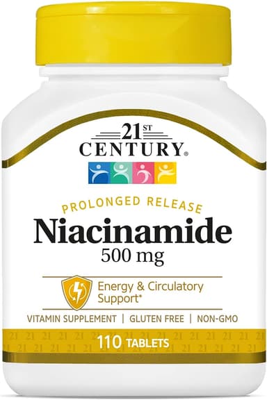 21ST CENTURY NIACINAMIDE 500MG BY