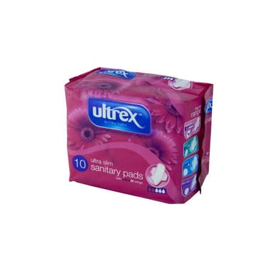 ULTREX SANITARY PADS X10(ULTRA SLIM)