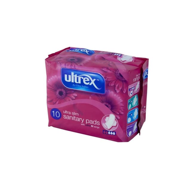 ULTREX SANITARY PADS X10(ULTRA SLIM)