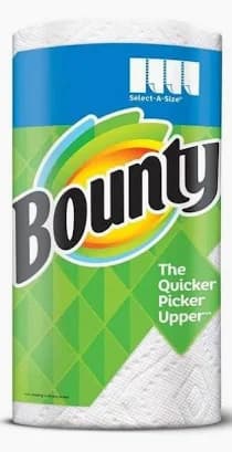 BOUNTY 2X MORE ABSORBENT KITCHEN PAPER TOWEL 2 PLY X 92 SHEETS