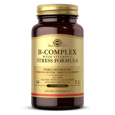SOLGAR B-COMPLEX WITH VITAMIN C X 100 CAPS
