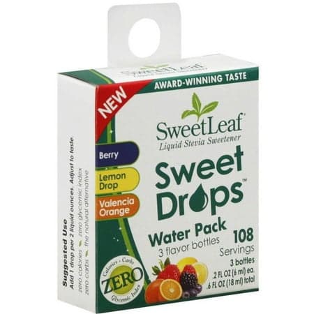 SWEETLEAF SWEET DROPS - WATER PACK