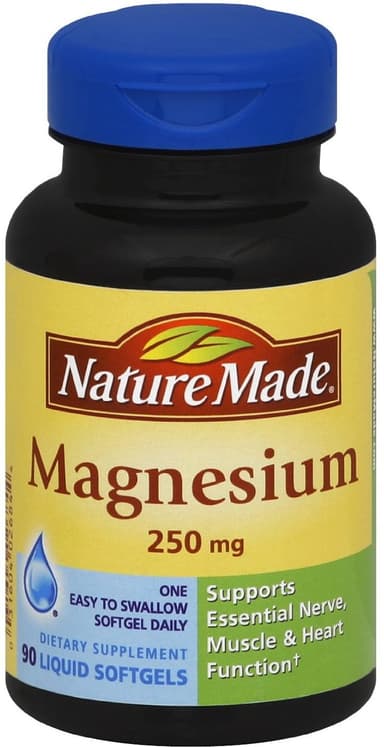 NATURE MADE MAGNESIUM 250MG X 90 SOFTGELS