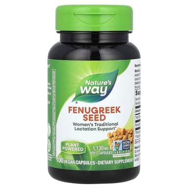 NATURE'S WAY FENUGREEK SEED 565MG X 100 VEG CAPS
