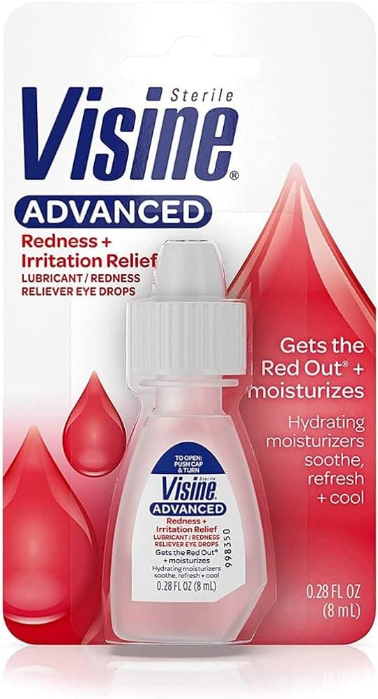 VISINE ADVANCE EYE  DROPS 8MLS