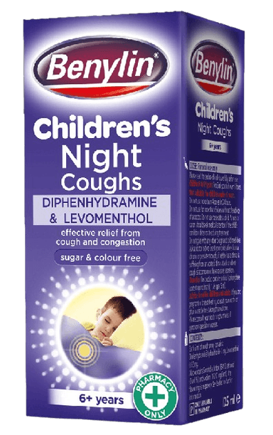 BENYLIN NIGHT COUGH CHILD 125ML