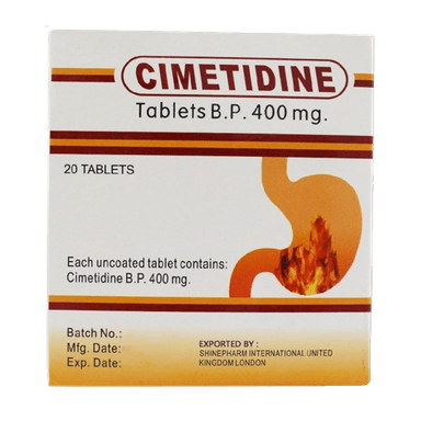 CIMETIDINE 400MG X 20 TABS