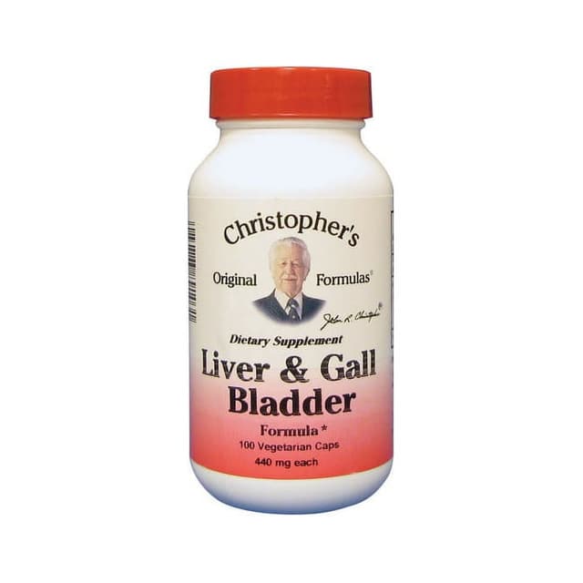 CHRISTOPHERS LIVER AND GALLBLADDER FORMULA