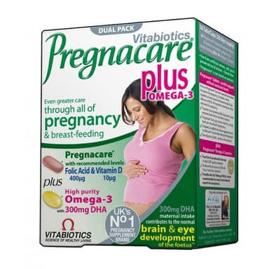 VITABIOTICS PREGNACARE PLUS OMEGA 3