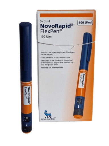 NOVORAPID FLEXPEN 100UNITS/ML