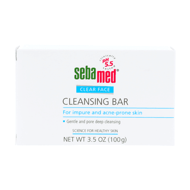 SEBAMED CLEAR FACE CLEANSING BAR 100G