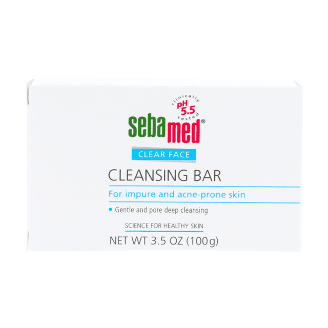 SEBAMED CLEAR FACE CLEANSING BAR 100G