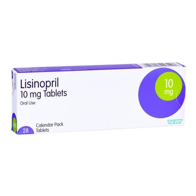 LISINOPRIL TABLETS 10MG