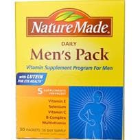 NATURE MADE DAILY MEN'S PACK X 30 PACKS