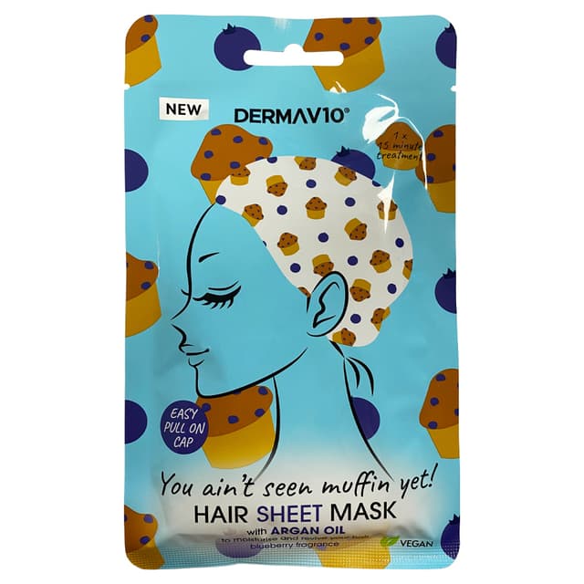 DERMA-V10 HAIR SHEET MASK