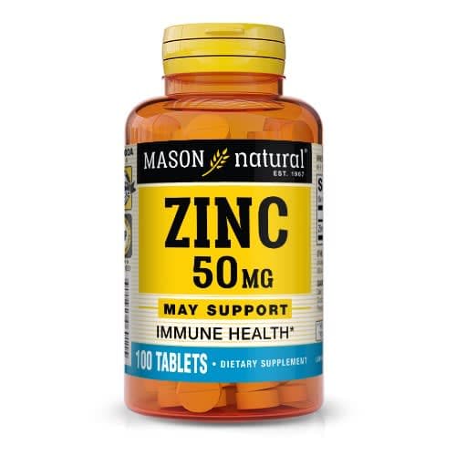 MASON ZINC 50MG X 100