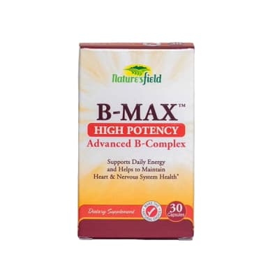 Nature's field B-max high potency 30 capsules