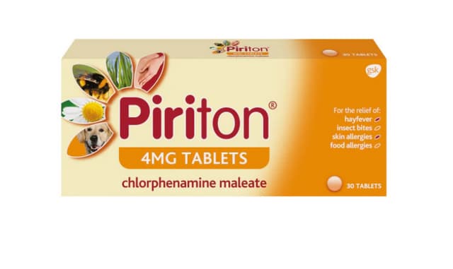 PIRITON ALLERGY TABLETS BY 30 - SACHET NEW