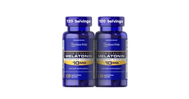America LHE Super strength Melatonin 10mg 120 capsules