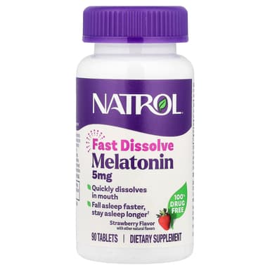 NATROL MELATONIN FAST DISSOLVE 5MG X 90 TABS