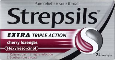 STREPSILS EXTRA TRIPLE ACTION(BLISTER,EACH)