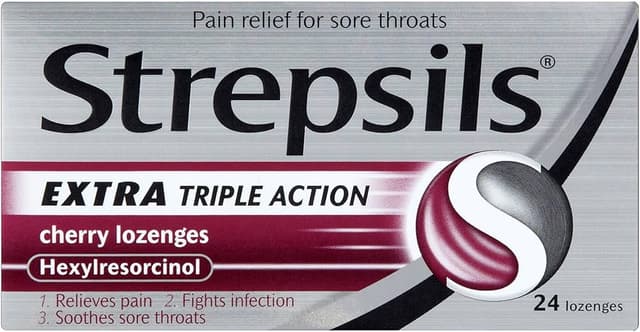STREPSILS EXTRA TRIPLE ACTION(BLISTER,EACH)