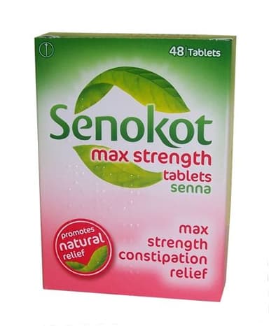 SENOKOT MAX STRENGTH x48(BLISTER,EACH)