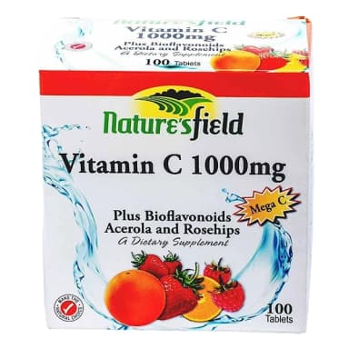 NATURE'S FIELD VITAMIN C 1000MG 100 TABLET
