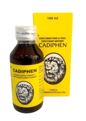 CADIPHEN COUGH EXPECTORANT 100ML