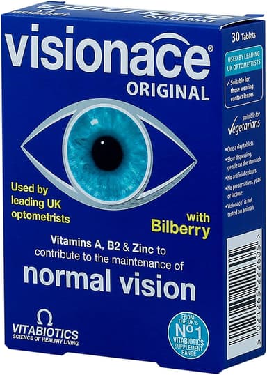 VISIONACE WITH BILBERRY X 30 TABS