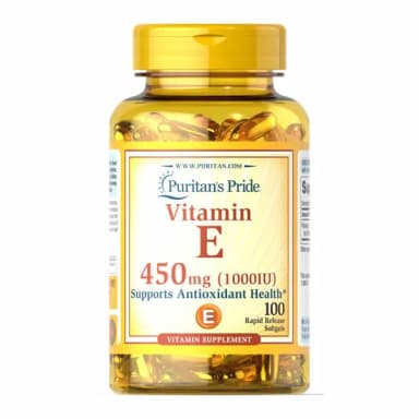 PURITAN'S PRIDE VITAMIN E 450MG X 100 SOFTGELS