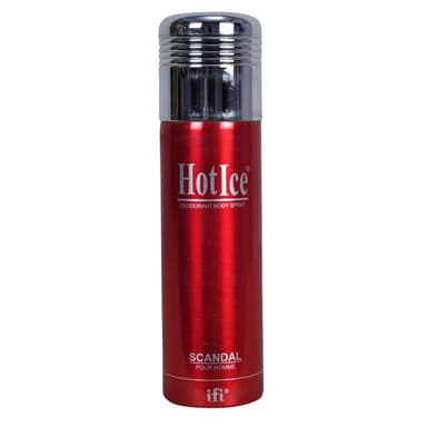 HOT ICE BODY SPRAY (SCANDAL) 200ML