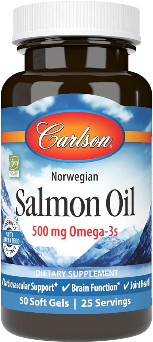 CARLSON NORWEGIAN SALMON OIL BY 50