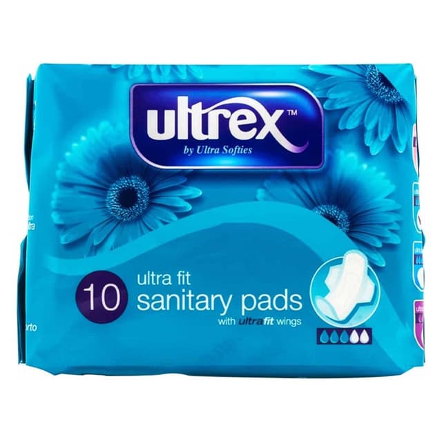 ULTREX SANITARY PADS X10(ULTRA FIT)