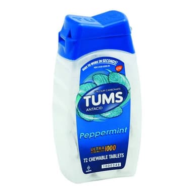 TUMS ANTACID - PEPPERMINT 72