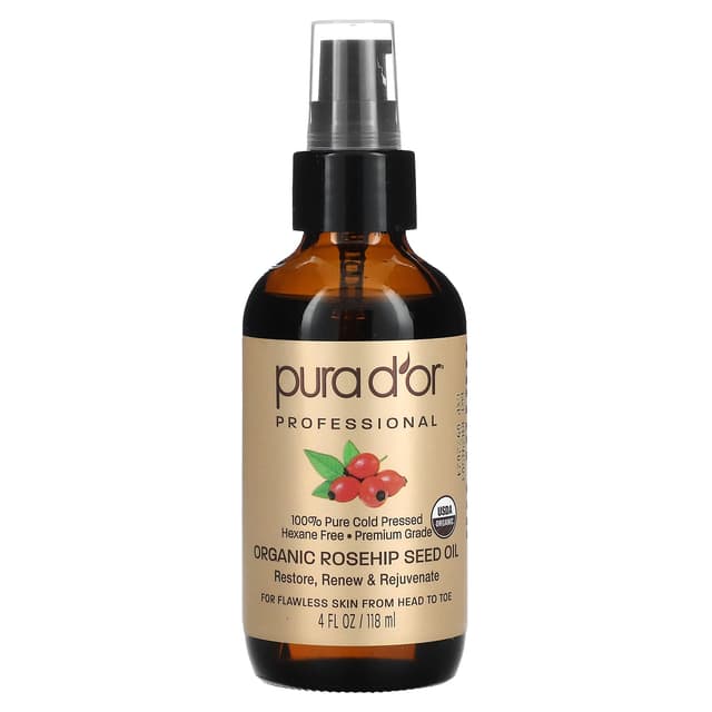 PURADOR ORGANIC ROSEHIP OIL 118ML