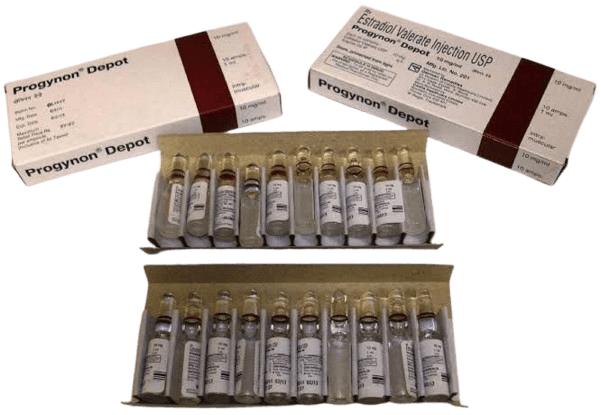 Projenon depot estradiol valerate injection pack