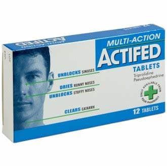 ACTIFED TAB UK